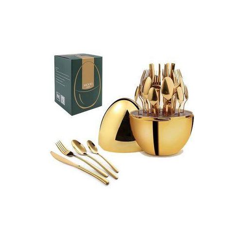 36pc Executive Egg-Shaped Cutlery Set 