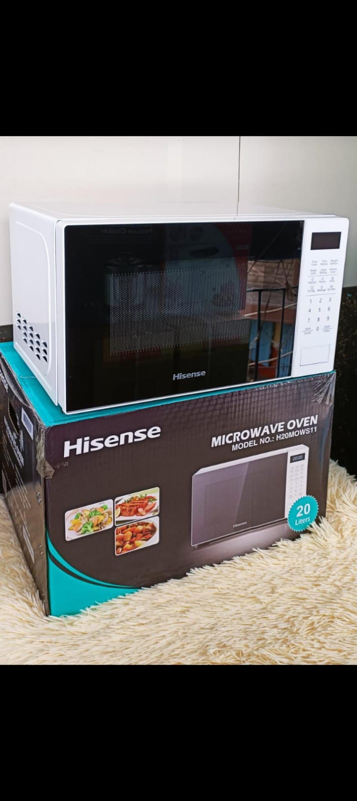 Hisense 20L Digital Microwave Oven H20MOMWS11 (White)