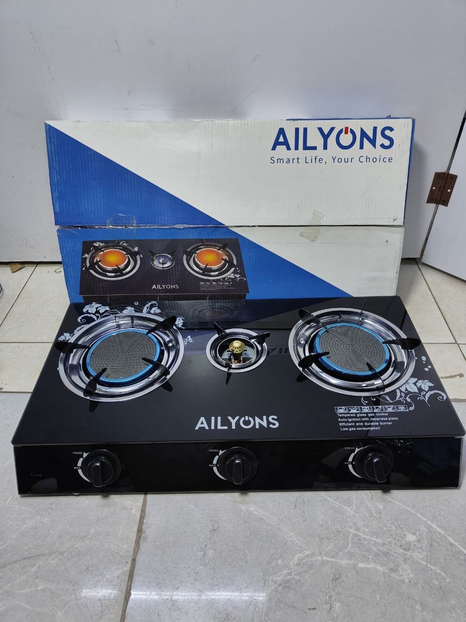 AILYONS INFRARED GLASS TOP BURNER