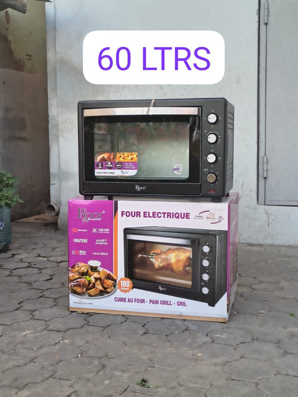 ROCH ELECTRIC OVENS   REO-60LM-G (B) – 60 Litres Capacity